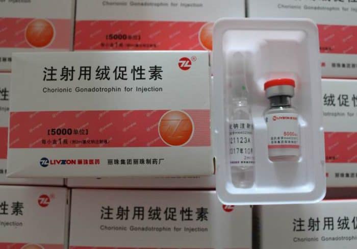 HCG - Livzon HCG 5000iu 10vials and 10 vials water 1 kits Online Shop - Image 2